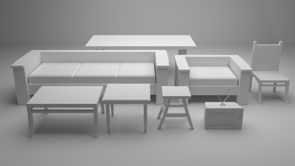 Furniture Design In CAD Modeling