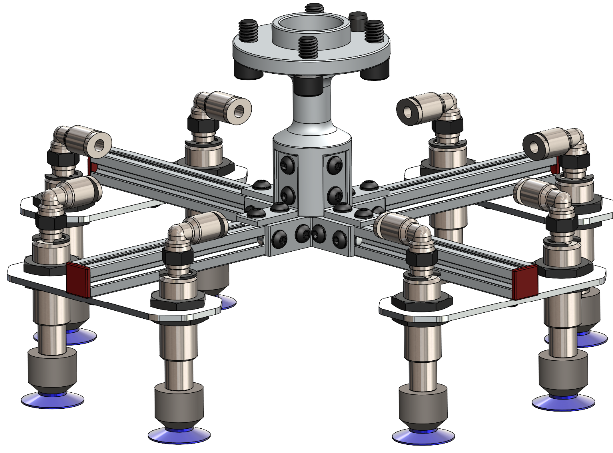 Adjustable Vacuum Robot EOAT