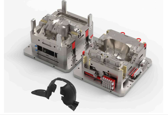 Large Tonnage Automotive Exterior Panel Mould