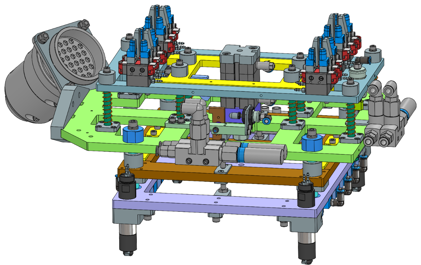 Precision Pneumatic Multi Clamp EOAT